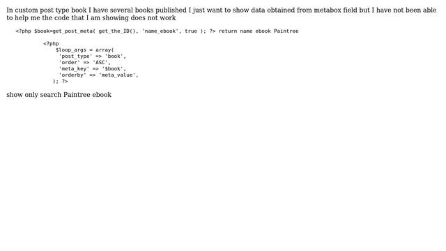 Wordpress: Show search for data extracted from metabox (2 Solutions!!) смотреть онлайн