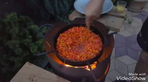 Манжа Болгарская ...перец,баклажан...