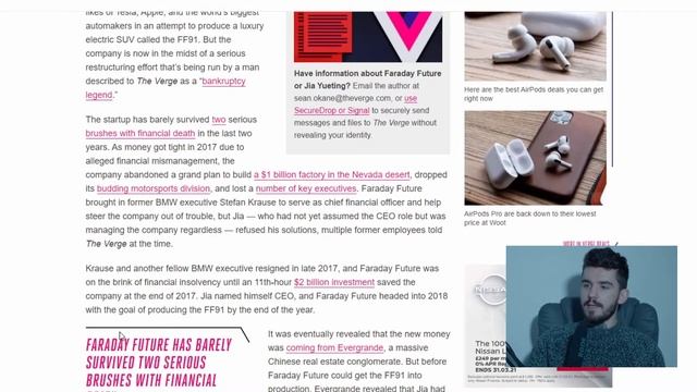FARADAY FUTURE STOCK: 0 TO $20B!!! смотреть онлайн