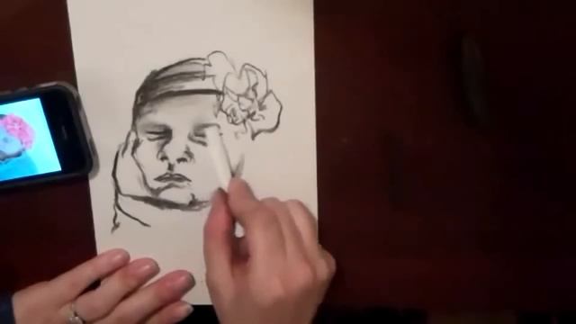 Drawing & Framing Daughter Zoe RapidArt.org смотреть онлайн