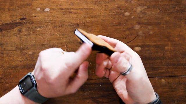 Focx C2 Advanced EDC minimalist leather wallet смотреть онлайн