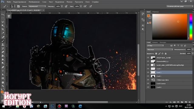 Speed Art Warface Photoshop CC and Cryengine 3 смотреть онлайн