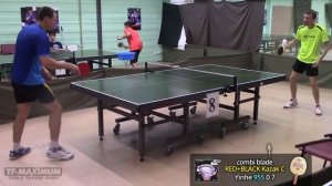 YINHE (Milkyway) 955 0.7 mm игра у стола - как играют дешевые шипы?