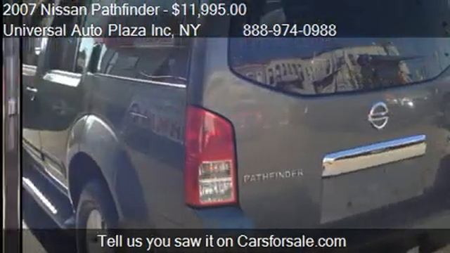 2007 Nissan Pathfinder SE 4WD - for sale in Long Island City смотреть онлайн