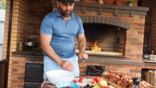 ШАШЛЫК по ГРУЗИНСКИ МЦВАДИ. SAMOVAR KITCHEN.