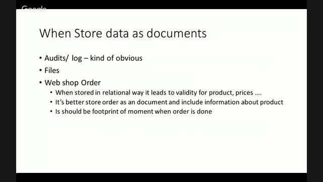 #InDeEd - Documents vs Relational data смотреть онлайн