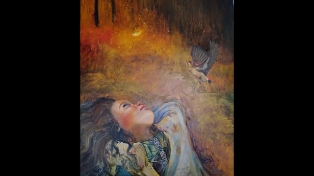 Пёстрое перышко. Стихотворение из проекта "Говорящие картины". смотреть онлайн