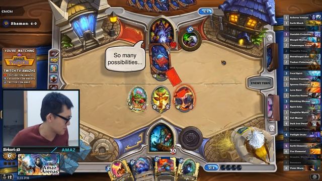 Amaz 12-0 Arena with Aggro Shaman! смотреть онлайн