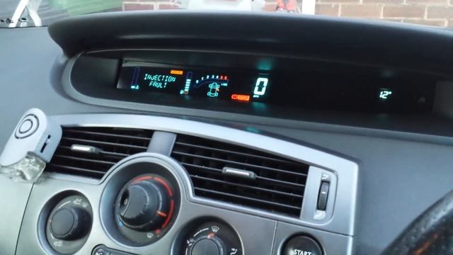 Renault Scenic 1.9 DCI Diesel pressure sensor test смотреть онлайн