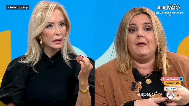 Carmen Lomana Llama GORDA A Pilar Vidal Y LE HACE LLORAR En Directo Ante Susanna Griso, ¿o No?