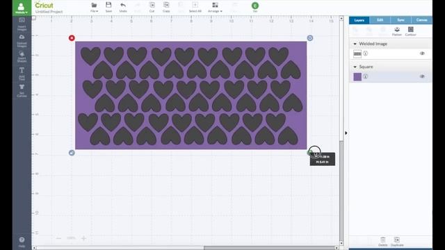 Mass Slicing & Making Stencils in Cricut Design Space смотреть онлайн