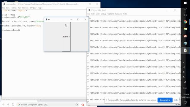 The fill & expand Options In A .pack() Method | Python GUI Apps With Tkinter смотреть онлайн
