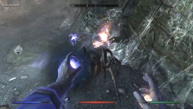 TES V Skyrim #21 Пещера Кронвангр смотреть онлайн