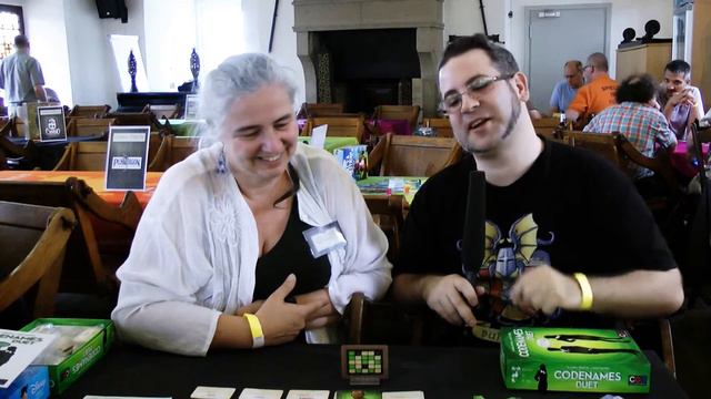 Codenames Duet! & Codenames Disney (Family Edition) CGE / Essen 2017 / asmodee Burgevent 2017 смотреть онлайн