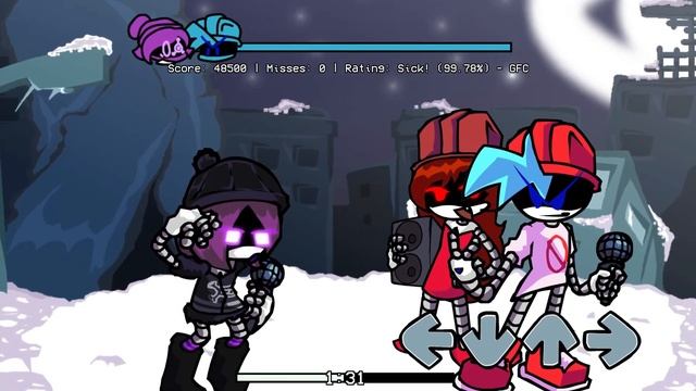 FNF vs Murder Drones смотреть онлайн