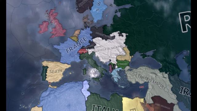 Hearts of Iron 4 | Great war mod | Timelapse смотреть онлайн