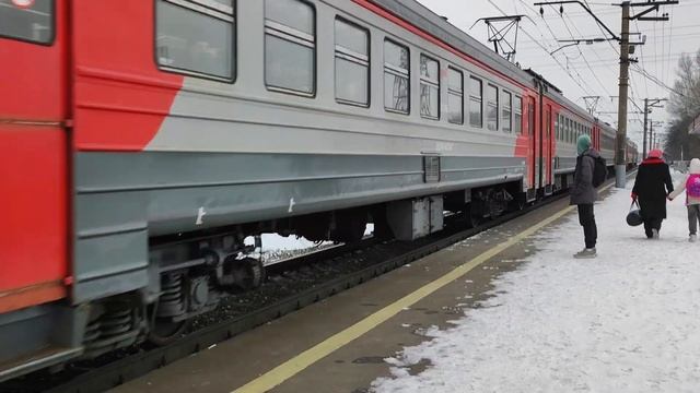 Электропоезд ЭД4М-0058 сообщением Новосибирск-Главный - Черепаново смотреть онлайн