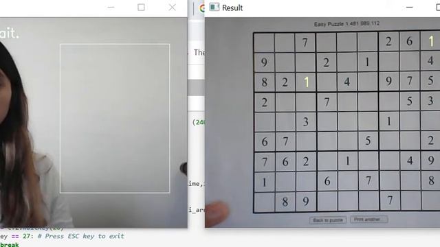 Real Time Sudoku solver computer Vision смотреть онлайн