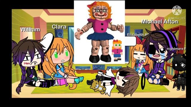 The afton's family react to cursed images (fnaf)? смотреть онлайн