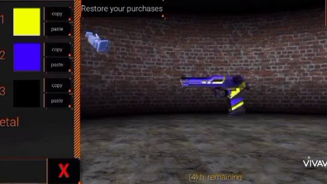 how to put skin on guns and how to edit it in sfg2 #sfg2 смотреть онлайн