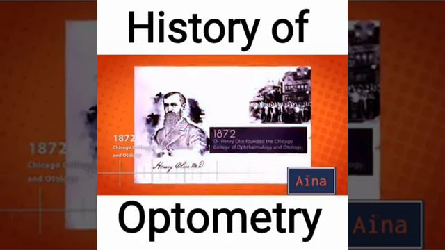 History Of Optometry