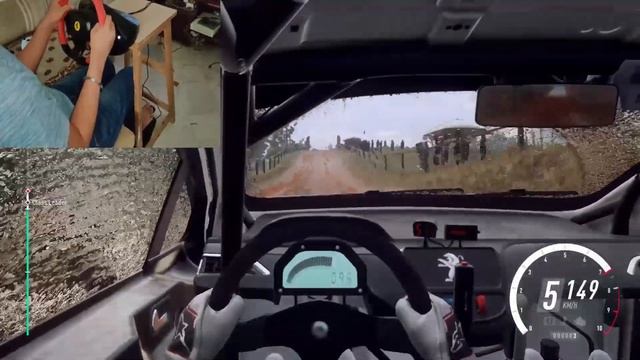 Dirt Rally 2.0 | heavy rain gameplay | cockpit view | Thrustmaster 458 Wheel | 1080p смотреть онлайн
