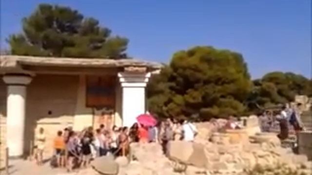 Экскурсия по Кносскому (Минойскому) дворцу/Knossos (Minoan) Palace excursion смотреть онлайн