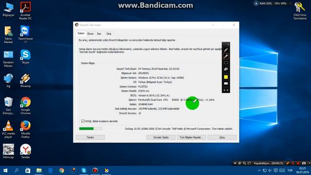 Windows 10 Ekran Kartı ve Ram Öğrenme %100 Kesin Çözüm !!!!!! смотреть онлайн