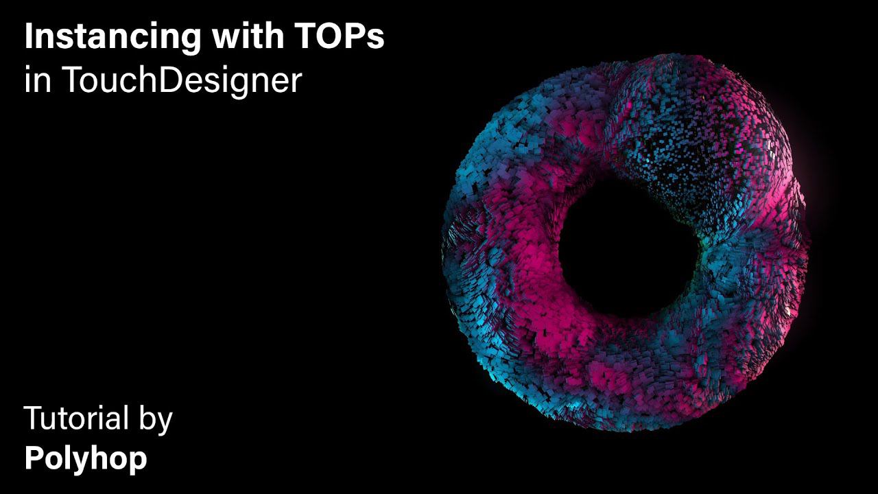 Instancing with TOPs in TouchDesigner смотреть онлайн