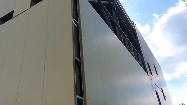 Монтаж Сэндвич панелей