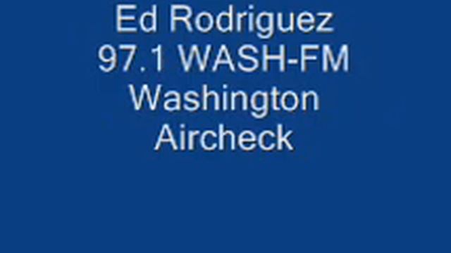 Ed Rodriguez - WASH-FM Washington DC Aircheck 1978 смотреть онлайн