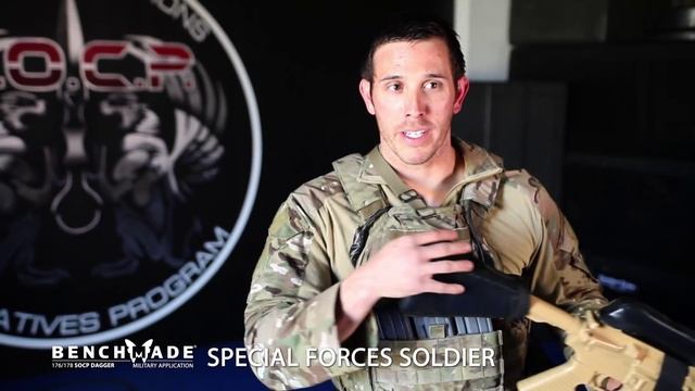 Benchmade 176/178 SOCP Dagger - Military Application смотреть онлайн