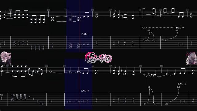 【TABS】Ave Mujica / Ave Mujica【Guitar Cover】