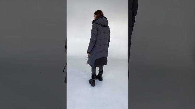 П/пальто на био-пухе женское зимнее, Артикул CB-20515 смотреть онлайн