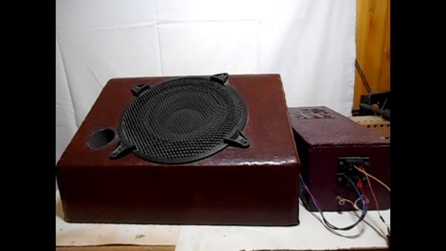 Сабвуфер своими руками + усилитель на TDA 7294 Тест сабвуфера