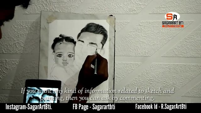 SKETCH OF MY CUTE NIECE AND BROTHER-IN-LOW | HOW TO IMPROVE YOUR ART ? | EASY TECHNIQUES | | смотреть онлайн