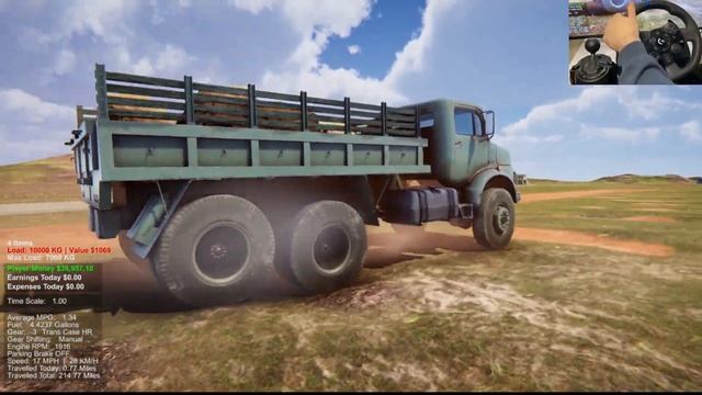 My Truck Game Update Preview - 6x6 Truck Suspension Testing