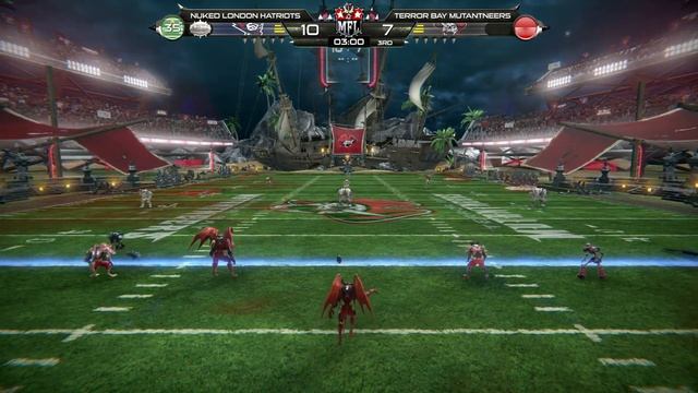 Mutant Football League - Gameplay 34 "Hatriots vs Mutantneers" смотреть онлайн