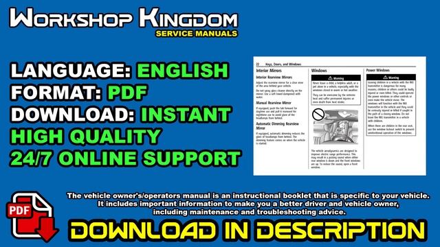 Chevrolet Bolt (2017-2023) Owner's User Maintenance Manual - ENGLISH - Download PDF смотреть онлайн