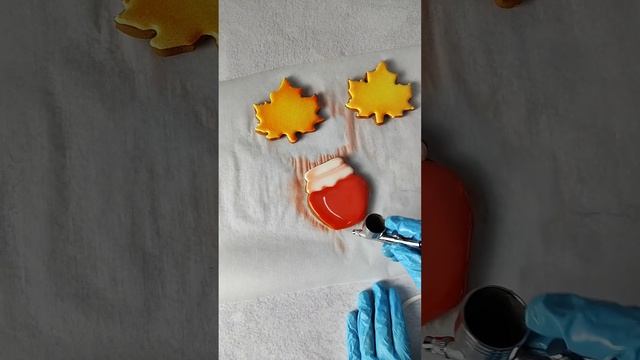 Осенний набор пряников день учителя и воспитателя. Роспись пряников кленовый лист и баночка варенья смотреть онлайн