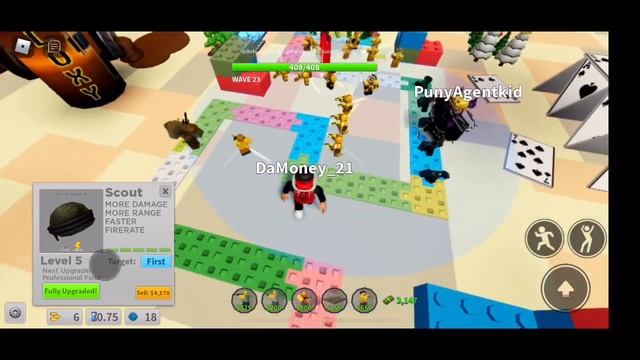 Golden Towers Only (with farm!) || Tower Defense Simulator || ROBLOX смотреть онлайн