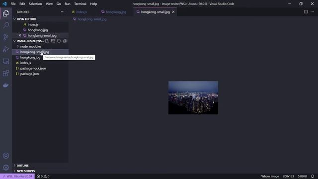 Resize an image in Node.js using Sharp смотреть онлайн