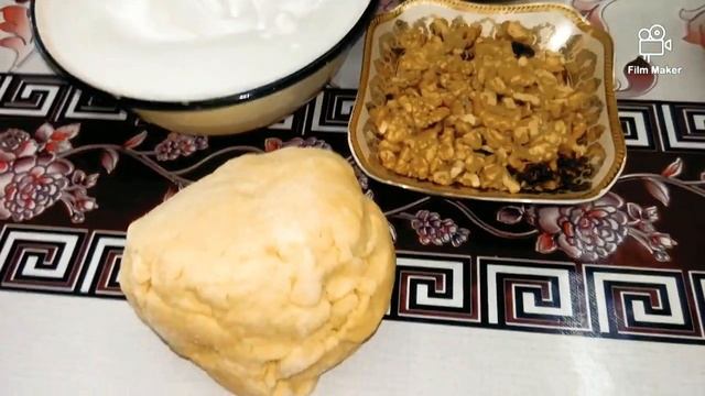 HAYIT DASTURXONI UCHUN UNITILMAS SHIRINLIK/QIRĞICHLI PIROG/ТЁРТЫЙ ПИРОГ С БИЗЕ И ОРЕХАМИ/Eid recipe смотреть онлайн