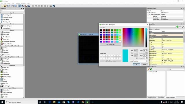 Design a flat login screen | Python | Pyqt5 смотреть онлайн