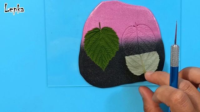 Простые серьги листья из полимерной глины / Серьги за 5 минут / Polymer clay earrings / Needlewor смотреть онлайн