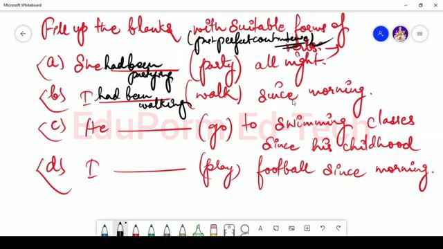 L52.Questions related to Past Perfect Continuous Tense.EduProm смотреть онлайн