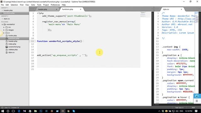 wp theme development (Part-3) смотреть онлайн