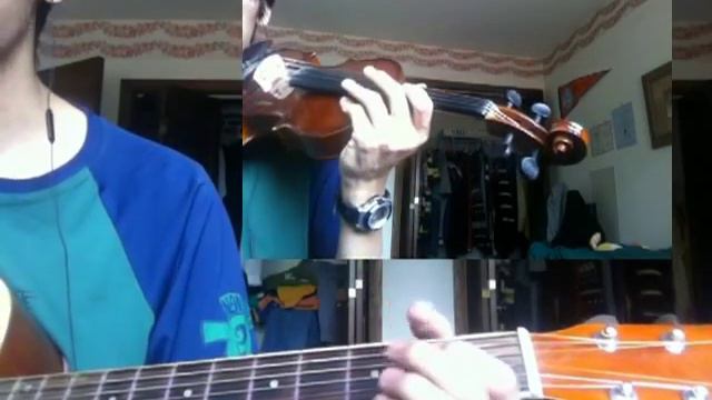 My Song - Angel Beats (Violin + Guitar Cover)