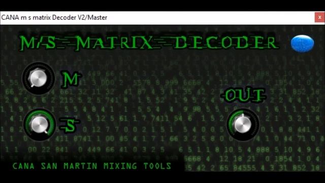 M/S Matrix Decoder by Cana San Martin Mixing Tools смотреть онлайн