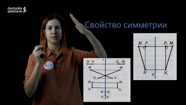 Движения. Симметрии. Параллельный перенос. Поворот. Урок 13. Геометрия 9 класс смотреть онлайн